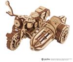 UGears Puzzle 3D, Hagrid's Flying Motorbike, Ugears, lemn, 130 piese