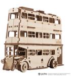 UGears Puzzle 3D, The Knight Bus, Ugears, lemn, 268 piese