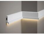 Mardom Decor Brau perete cu canal LED MD024 80 mm