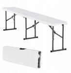 Vevor Vendéglátó pad 1, 83M Összecsukható Hordozható pad fogantyúval Fehér (SLKZDYDZY6FT8U3)