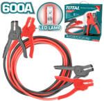 TOTAL Cabluri de pornire Total, 600A, 3m, lampa LED (PBCA16008L)