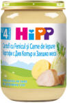 Hipp Piure cartofi si fenicul cu iepure +4 luni, 190g, Hipp
