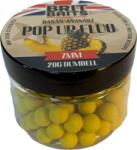 BritBaits Pop Up fluo Banán-Ananász 7 mm
