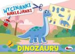 AWM Wycinanki naklejanki. Dinozaury