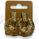  Arany apró köves fülbevaló - kreallak - 2 800 Ft