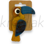  Mustársárga papagáj kitűző