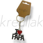  I love Papa kulcstartó
