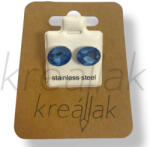  Királykék csepp kő fülbevaló