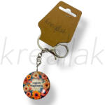  A legjobb nagymama kék kulcstartó