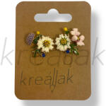  Apró virágos fülbevaló