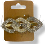  Köves csavart mintás hajcsipesz