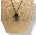  Fekete köves nyaklánc