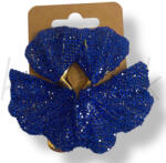  Királykék csillogó levél fülbevaló