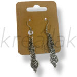  Csigamintás fülbevaló