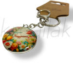  Legjobb nagymama színes virágos kulcstartó