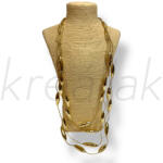  Arany láncos, gyöngyös hosszú nyaklánc