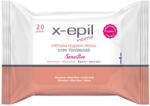  X-Epil intimo intim törlőkendő-sensitive 20 db