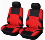 A-life Univerzális üléshuzat első ülésre 1+1 - Légzsákos - piros-fekete (Abroncsninta) (AS111554)