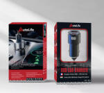 Autolife 02AC Autós Gyorstöltő 100W - USB & USB-C 12/24V (13375)