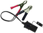 LAMPA Szivargyújtó aljzat, Akkumulátor csipeszekkel, 12/24 V (0139057)