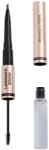 Makeup Revolution Спирала за вежди с молив 2 в 1 Laminate, Ash Brown