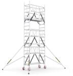 CAGSAN HASZNÁLT CAGSAN gurulóállvány Protube SN (180)-Munkamagasság: 6, 4m (CAGSN440180H)