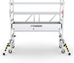 CAGSAN gurulóállvány Protube FN180 - Munkamagasság: 2, 9m (ProTUBE FN96)