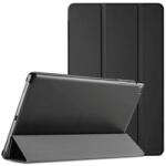 Samsung Tab A11 Plus WIFI / Tab A11 Plus LTE Conceput pentru SAMSUNG caz în picioare, efect de piele FLIP, suport de birou, BLACK (GP-FBX236AEABW)