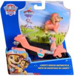 Spin Master Vehicul Paw Patrol Spin Master - Motocicletă de salvare Liberty (681147095335) Figurina