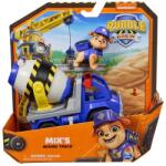Spin Master Vehicul Paw Patrol Spin Master - Rubble Crew Mix's Mixing Truck cu figurină (778988456958) Figurina