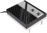 Alphacool Apex 1 CPU vízhűtő fekete/ezüst AM5 13893 (13893)