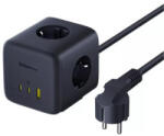 Baseus Incarcator retea Baseus EnerFill FA11, 2x USB-C, 1x USB, 3x Schuko, Quick Charge 67 W, Black (E00082100123-00)