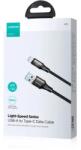 JOYROOM Light-Speed Series S-A25 cablu USB-C, 100W, 1.2m, Negru (JR-S-A251.2-BLK)