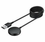 Samsung asztali töltő USB (5W, wireless, mágneses, Samsung Watch töltő) FEKETE (27941)