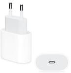 Apple hálózati töltő Type-C aljzat (20W, PD gyorstöltő, MUVV3ZM/A és MHJE3ZM/A utód) FEHÉR (168227)