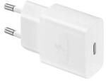 Samsung hálózati töltő Type-C aljzat (15W, gyorstöltő) FEHÉR (144186)