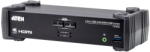 ATEN Switch KVM ATEN CS1822-AT-G, 2 porturi, HDMI, 4K Ultra HD (CS1822-AT-G)