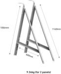 Anker Suport ajustabil panouri solare Anker Solix pentru balcon set 2 buc (B5608341) - dwyn