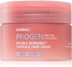 KUNDAL Progen Double Bonding Capsule Hair Mask helyreállító hajpakolás töredezett, károsult hajra illattal Violet Muguet 180 g