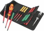 Wera 05006608001 Kraftform Kompakt VDE 16 extra slim Cserélhető pengéjű VDE csavarhúzó készlet (05006608001)