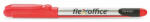FlexOffice Tűfilc, 0, 3 mm, FLEXOFFICE FL01, piros (FOFL01P) (FO-FL01RED)
