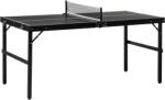 SPORTNOW Masă Pliabilă de Ping Pong cu Fileu și Mâner | Aosom Romania (A90-340V80BK)