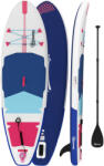 Outsunny Placă SUP Gonflabilă pentru Adulți, Stand Up Paddle Board cu EVA Antialunecare, Vâslă Reglabilă din Aluminiu, Rucsac, Pompă, Aripioară Detașabilă, Capacitate 160 kg, 305x89x15cm, Pentru Toate Niveluri