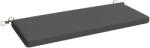Outsunny Pernă pentru Bancă de Grădină de 2 Locuri pentru Exterior cu Husă Detașabilă UPF 30+ Impermeabilă 110x46x6, 5 cm Gri Închis | Aosom Romania (84K-145V00CG)