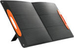 HOMCOM Încărcător Solar 100W, Pliabil, cu Port USB-A și USB-C pentru Încărcare Rapidă de Smartphone-uri și Tablete, Impermeabil IP67, Negru | Aosom Romania (84F-009V00BK)
