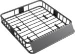 HOMCOM Portbagaj de 90, 7 kg cu Deflectoare din Oțel Negru 110, 5x99, 5x18, 5 cm | Aosom Romania (C10-026V00BK)