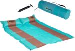 Outsunny Saltea de camping pentru 2 persoane autogonflabilă cu pernă și geantă de transport - Ultra ușoară pentru camping, drumeții | Aosom Romania (A20-360V00BU)