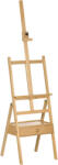 Vinsetto Șevalet de Pictor cu Înălțime Reglabilă și Sertar Inferior, Șevalet din Lemn de Fag, 43.5x43x150-190 cm, Culoare Lemn | Aosom Romania (914-026V00ND) Sevalet