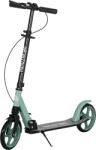 HomCom Scuter pliabil pentru adulți +14 ani cu ghidon reglabil, roți mari de 20 cm, amortizor și frână dublă din aluminiu - verde | Aosom Romania (AA1-102V00BK) Trotineta