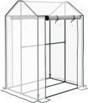 Outsunny Sera Cu 2 Camere Pentru Gradina Cu 2 Usi | Aosom Romania (845-957V00WT)